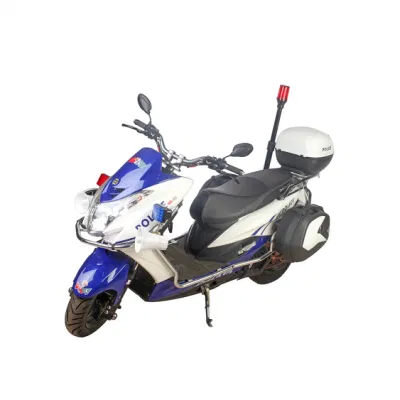 Police/Sécurité avec une puissance de moteur de 1 000 W/2 000 W et des motos électriques longue distance